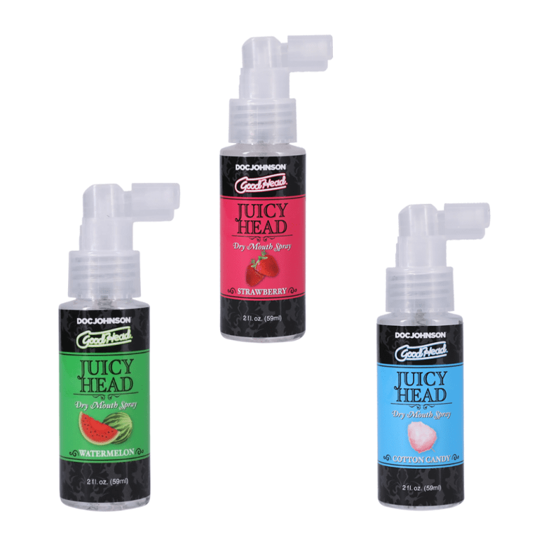 dry mouth spray in watermelon, strawberry, and cotton candy