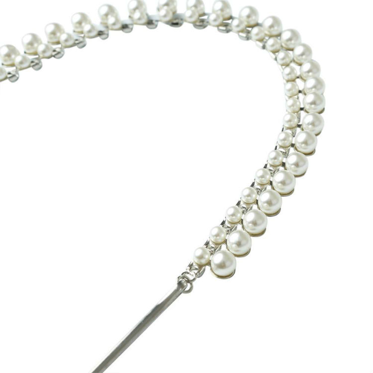 Sincerely Lace Pearl Chain Nipple Clamps - Image 2