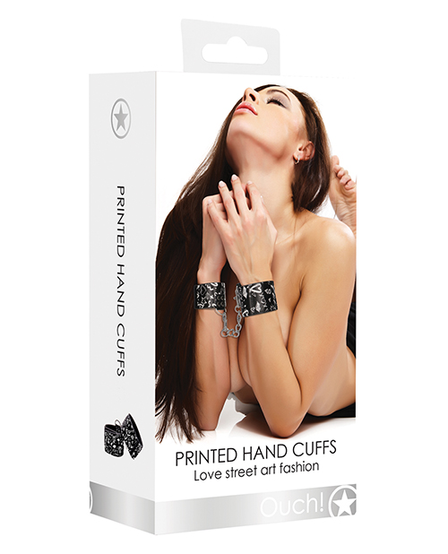 Shots Ouch Printed Hand Cuffs - Image 2
