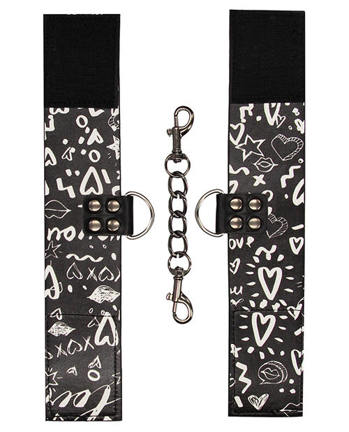Shots Ouch Printed Hand Cuffs - Image 3