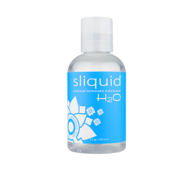 4.2oz bottle of sliquid h2o personal water based lubricant