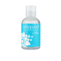 4.2oz bottle of Sliquid Naturals Sea Water Based Lubricant