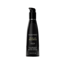 4oz bottle of wicked aqua sensitive lubricant