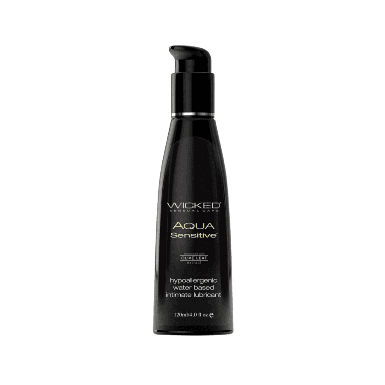 4oz bottle of wicked aqua sensitive lubricant