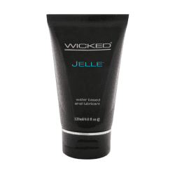 4oz tube of wicked jelle unscented personal anal lubricant