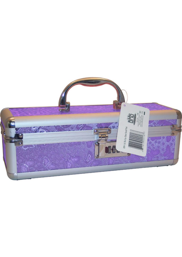 Lockable Vibrator Case medium pink