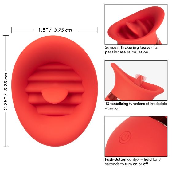 French Kiss Sweet Talker Tongue Vibrator - Image 3