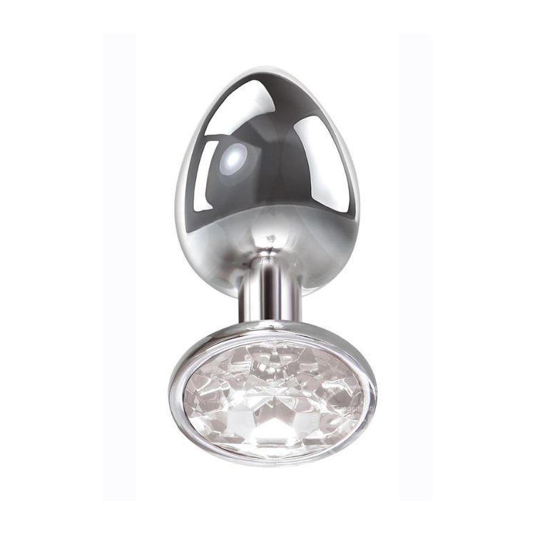 clear gem anal plug