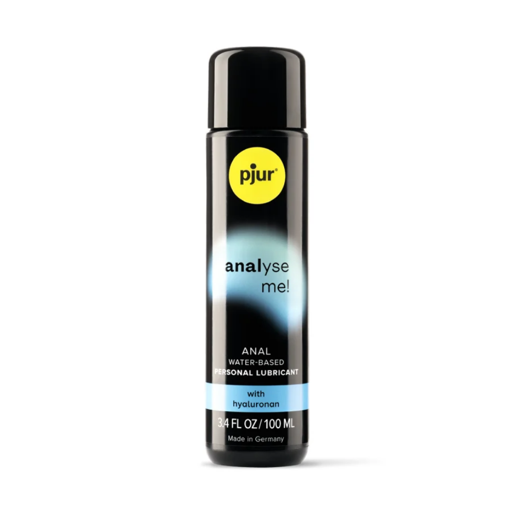 3.4oz bottle of pjur analyse me water based personal anal lubricant