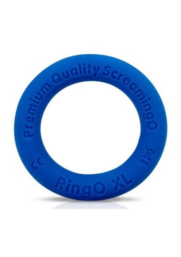 Screaming O Ring O Ritz XL cock ring in blue