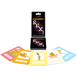 lesbian sex! card game