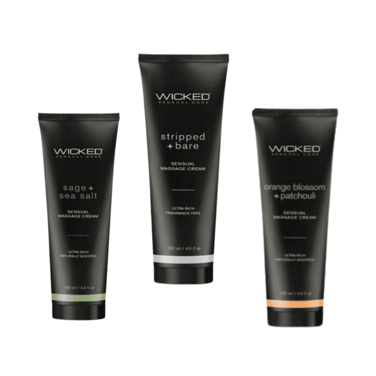 4oz bottles of wicked sensual massage cream