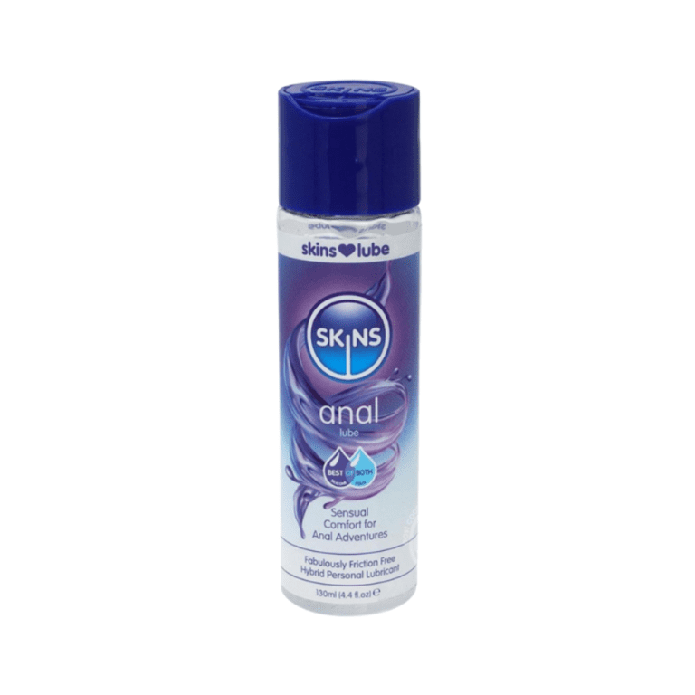 4.4oz bottle of skins hybrid personal anal lubricant