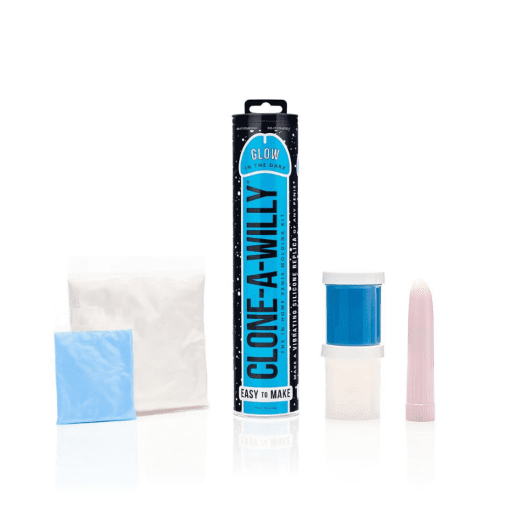 clone a willy kit glow in the dark blue