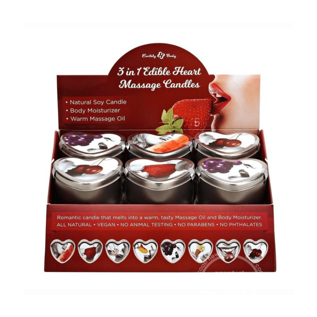earthly body edible candle variances