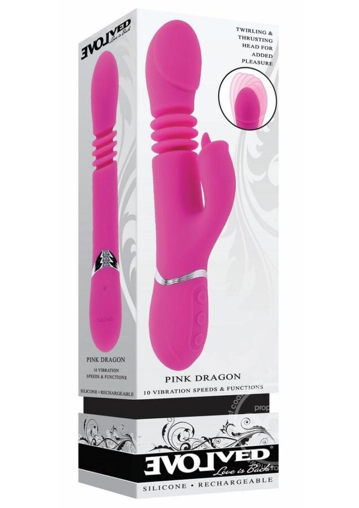 Evolved Pink Dragon Vibrator