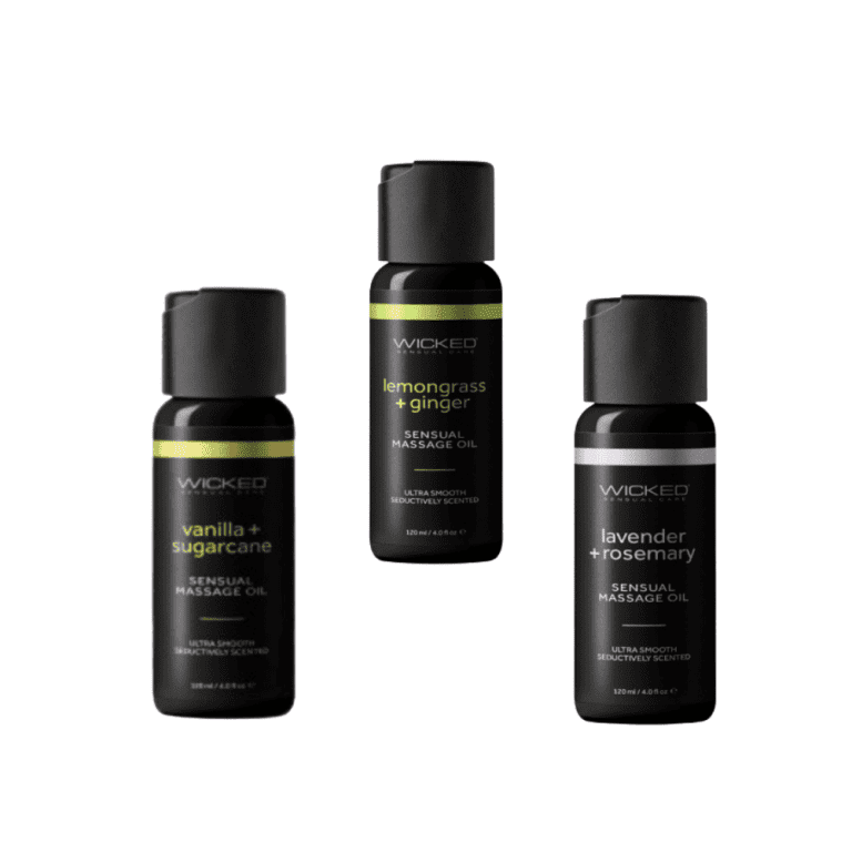 4oz bottles of wicked sensual massage oil