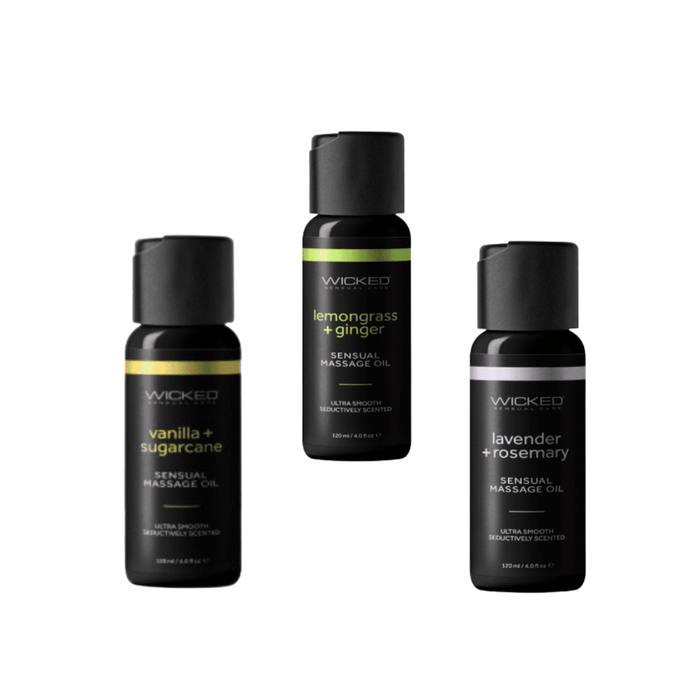 4oz bottles of wicked sensual massage oil