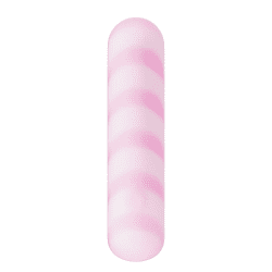 a two-tone pink simple vibrator against a white background