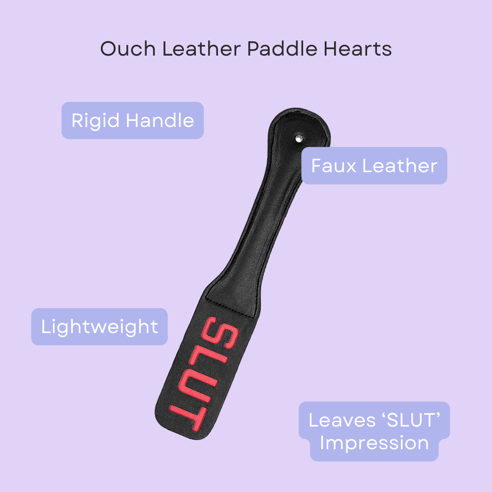 Ouch Leather Paddle Slut - Image 2