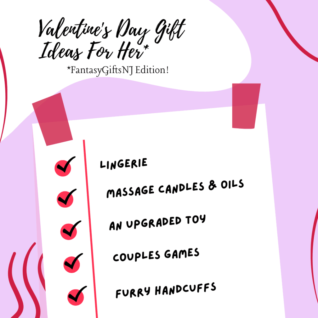 a list from fantasy gifts nj of our best valentine's day gift ideas for her