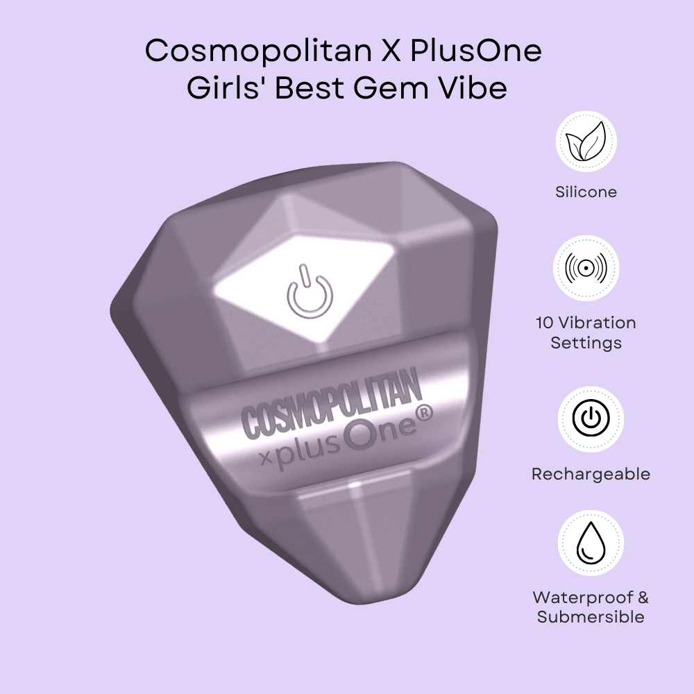 Cosmopolitan X PlusOne Girls' Best Gem Vibe - Image 3