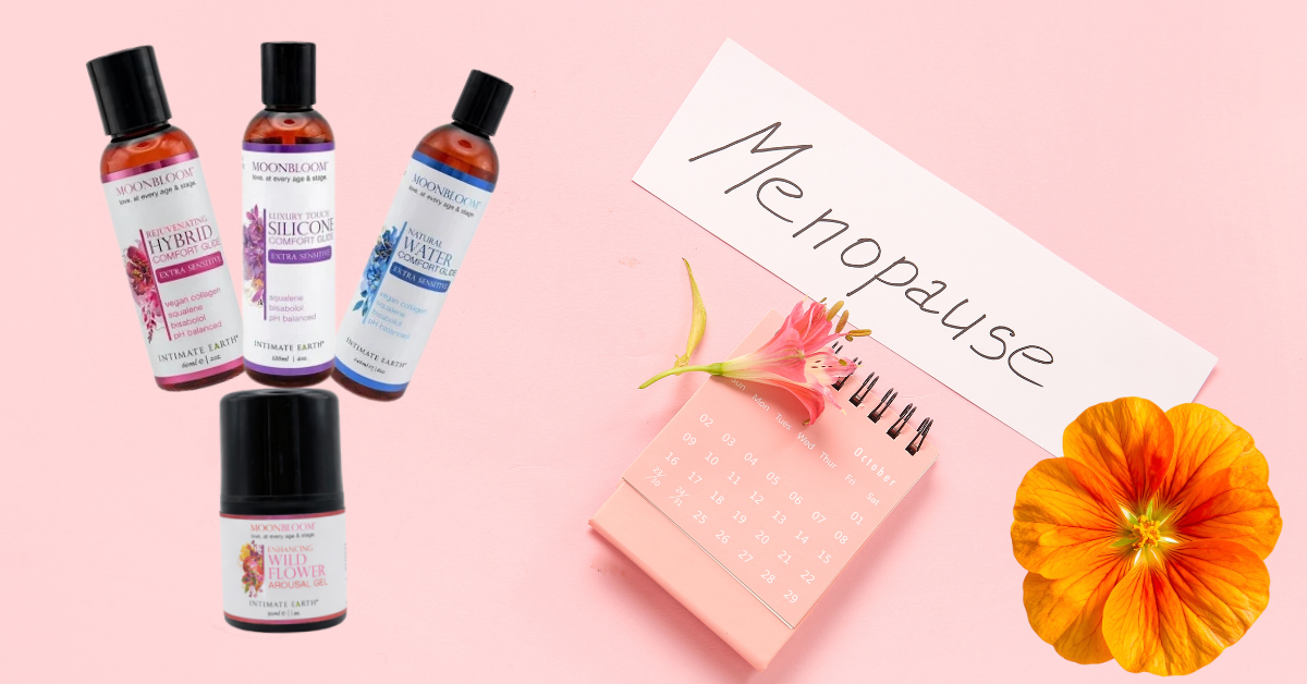 moonbloom for menopause relief picture of four moonbloom products