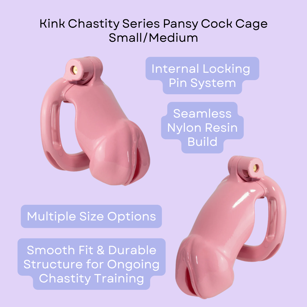 Kink Chastity Pansy Cock Cage - Image 2