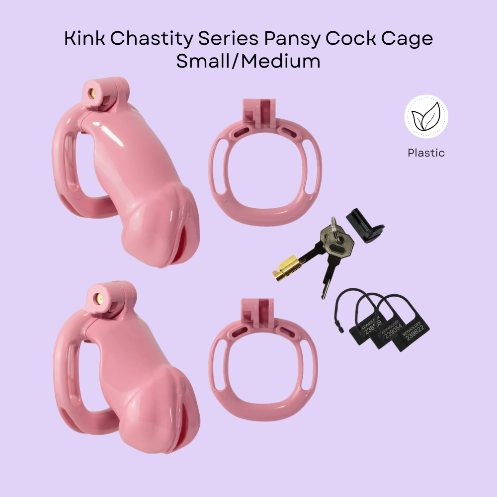 Kink Chastity Pansy Cock Cage - Image 3