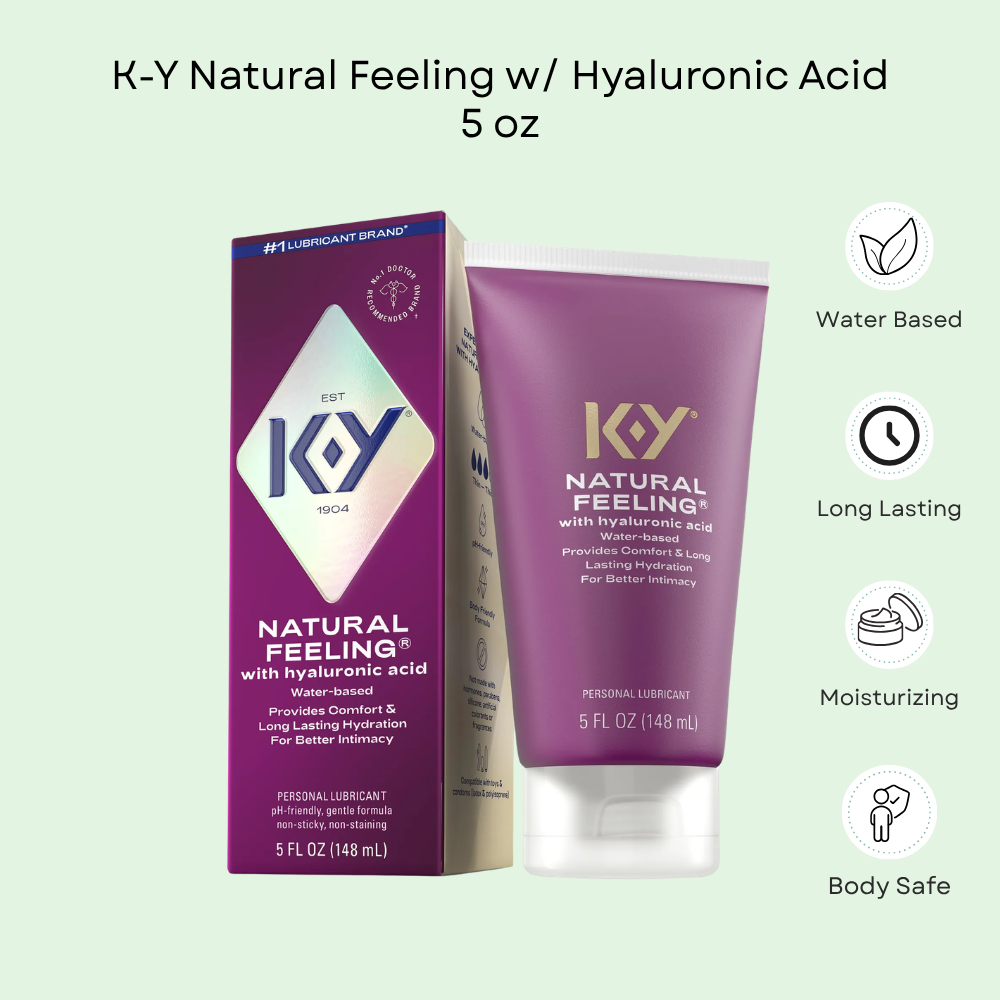 K-Y Natural Feeling w/ Hyaluronic Acid - Image 2